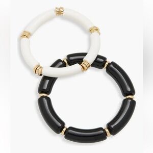 Set of 2 Resin Tube Stretch Bracelets
Nordstrom NEW